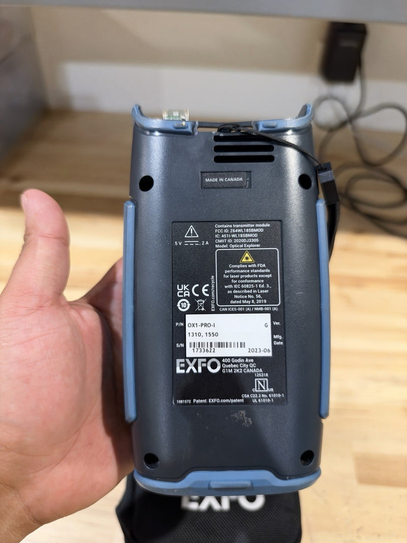 EXFO OX1 PRO I OPTICAL FIBER MULTIMETER POWER LOSS