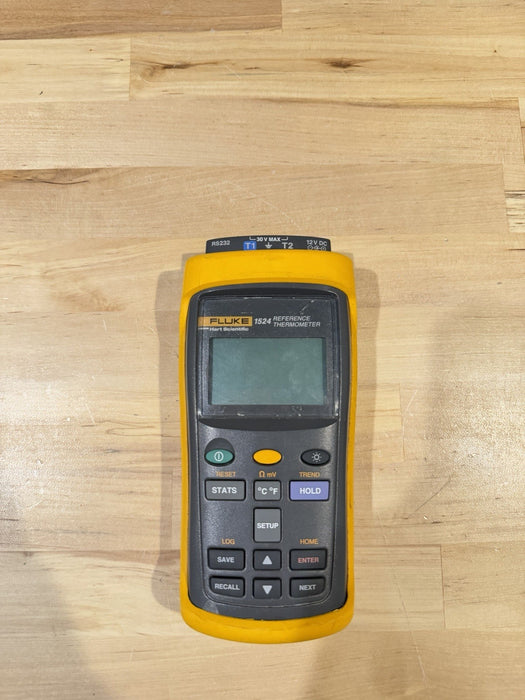 FLUKE 1524 REFERENCE THERMOMETER (PARTS ONLY) FOR PARTS - SHIPS FAST