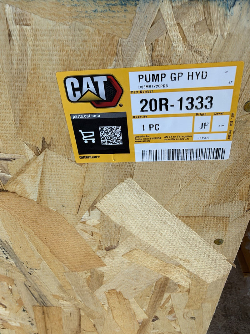 CAT 20R-1333 DOUBLE PISTON PUMP  (NEW SEALED) - GENUINE OEM