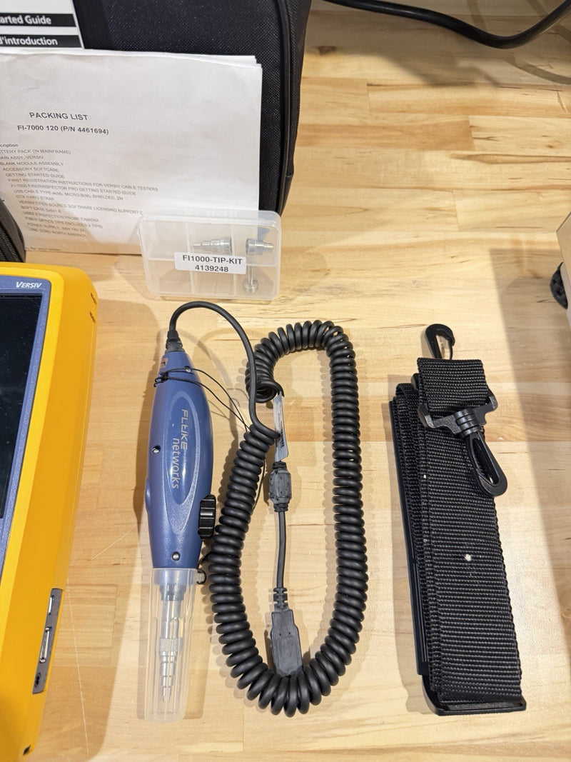 FLUKE NETWORKS FI-7000 FIBER INSPECTOR PROBE KIT