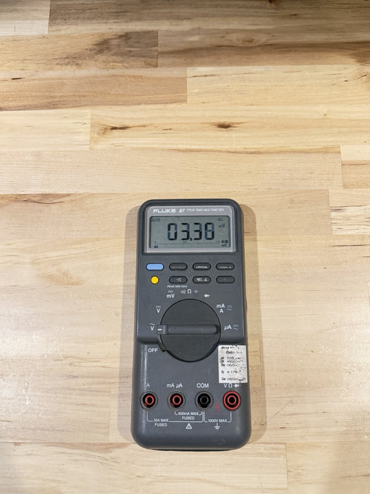 FLUKE 87 TRUE RMS MULTIMETER FOR PARTS