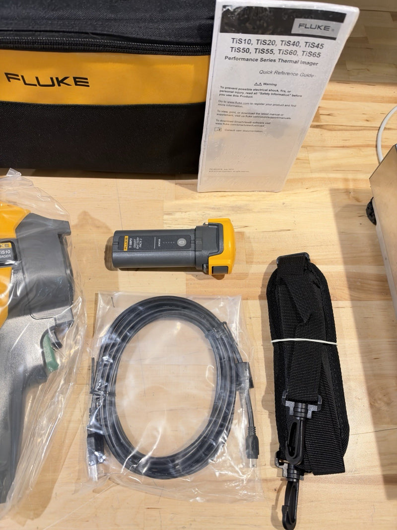 FLUKE TIS10 THERMAL IMAGER 9HZ/WWG (NEW FACTORY SEALED) SHIPS FAST