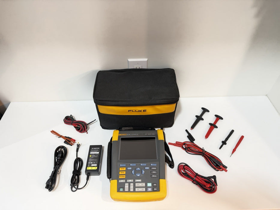 FLUKE 190-502 SCOPEMETER 2CH 500MHZ 5GS/S TESTED