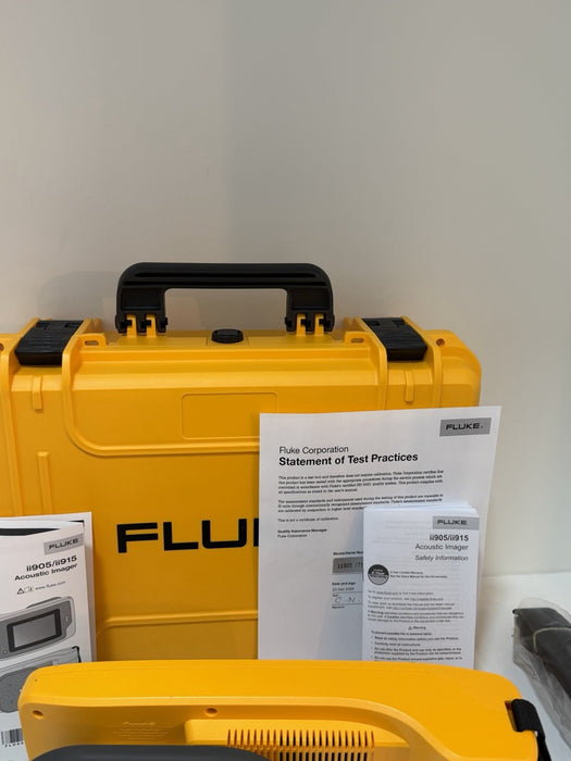 FLUKE ii905 ACOUSTIC IMAGER 2-65KHZ W/ LEAKQ & WIFI (CALIBRATED 2025) NEW SEALED