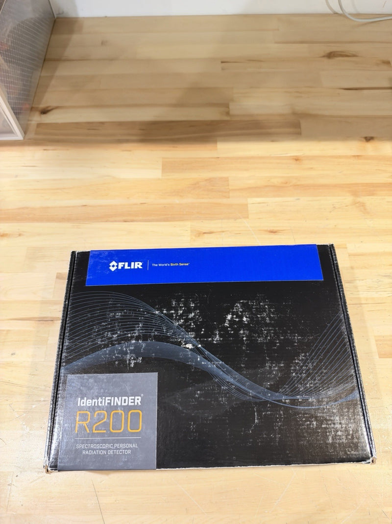 FLIR IDENTIFINDER R200 SPECTROSCOPIC PERSONAL RADIATION DETECTOR -SHIPS FREE NEW