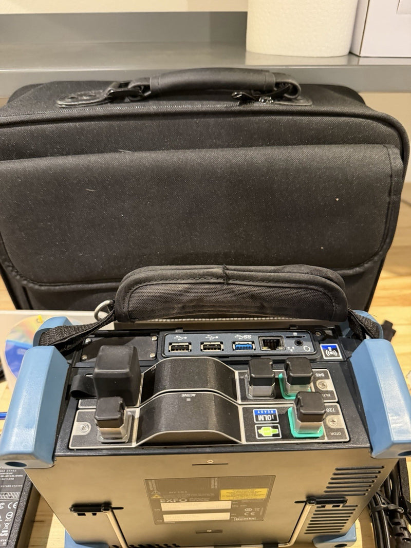 EXFO FTB-1 720C-Q1-EA-EI OTDR & FTB-945-ICERT-Q1-EA-EI OLTS WITH FIP-435B TESTED