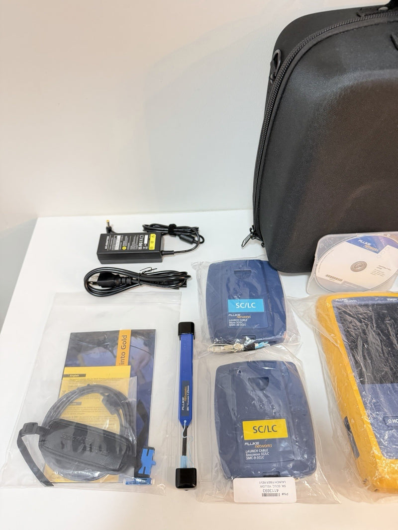 FLUKE NETWORKS OFP2-100-QI OPTIFIBER PRO QUAD OTDR V2 KIT (NEW SEALED) TESTED