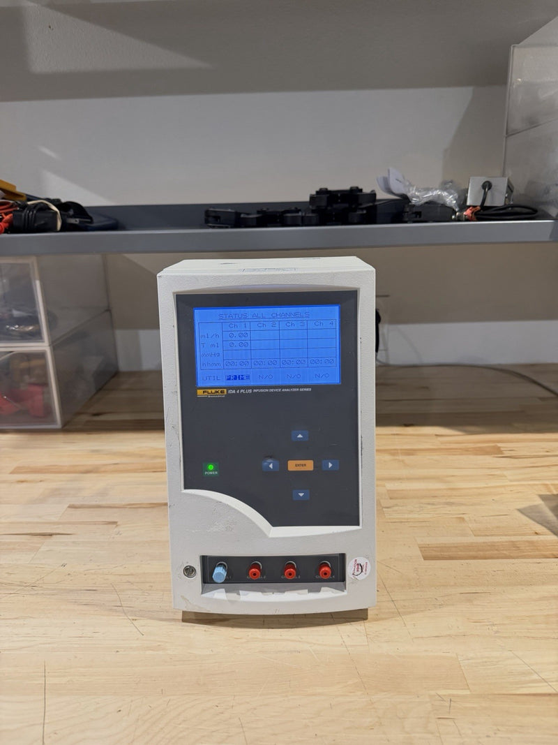 FLUKE BIOMEDICAL IDA 4 PLUS INFUSION DEVICE ANALYZER (CALIBRATED 2027)SHIPS FREE