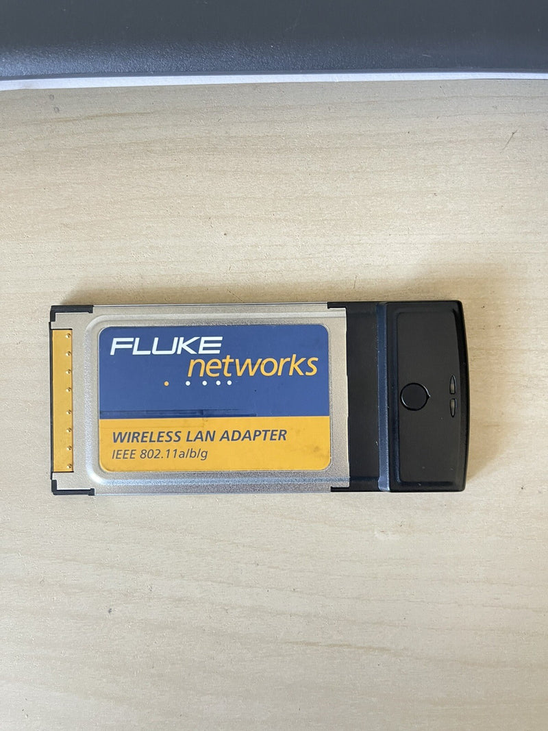 FLUKE NETWORKS 802.11 A B G N CARDBUS WIRELESS LAN ADAPTER WIFI AIRMAGNET