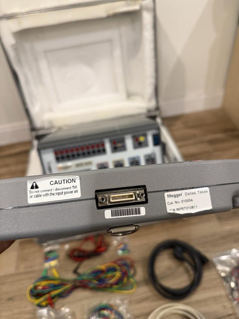 MEGGER MPRT8430 PROTECTIVE RELAY TESTING SYSTEM & TOUCHVIEW INTERFACE FOR PARTS