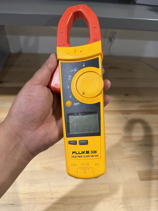 FLUKE 336 TRUE RMS CLAMP METER FOR PARTS