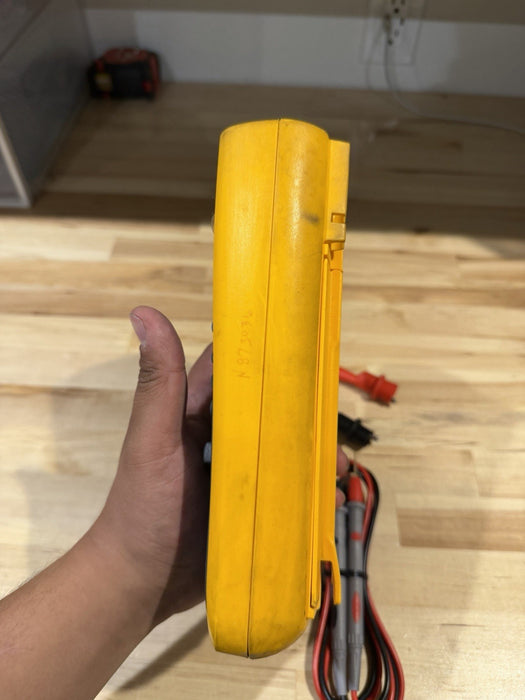 FLUKE 289 TRUE RMS ELECTRONIC LOGGING DIGITAL MULTIMETER W/ LEADS & CLIPS #9