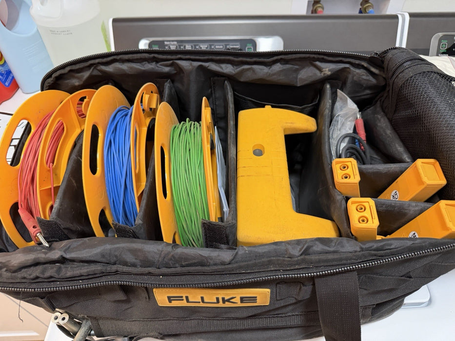 FLUKE 1625-2 ADVANCER EARTG GROUND TESTER GEO KIT TESTED