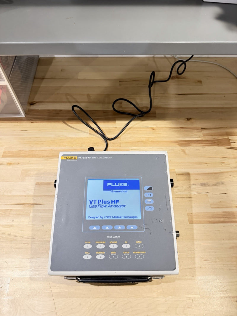 FLUKE VT PLUS HF GAS FLOW ANALYZER FOR PARTS