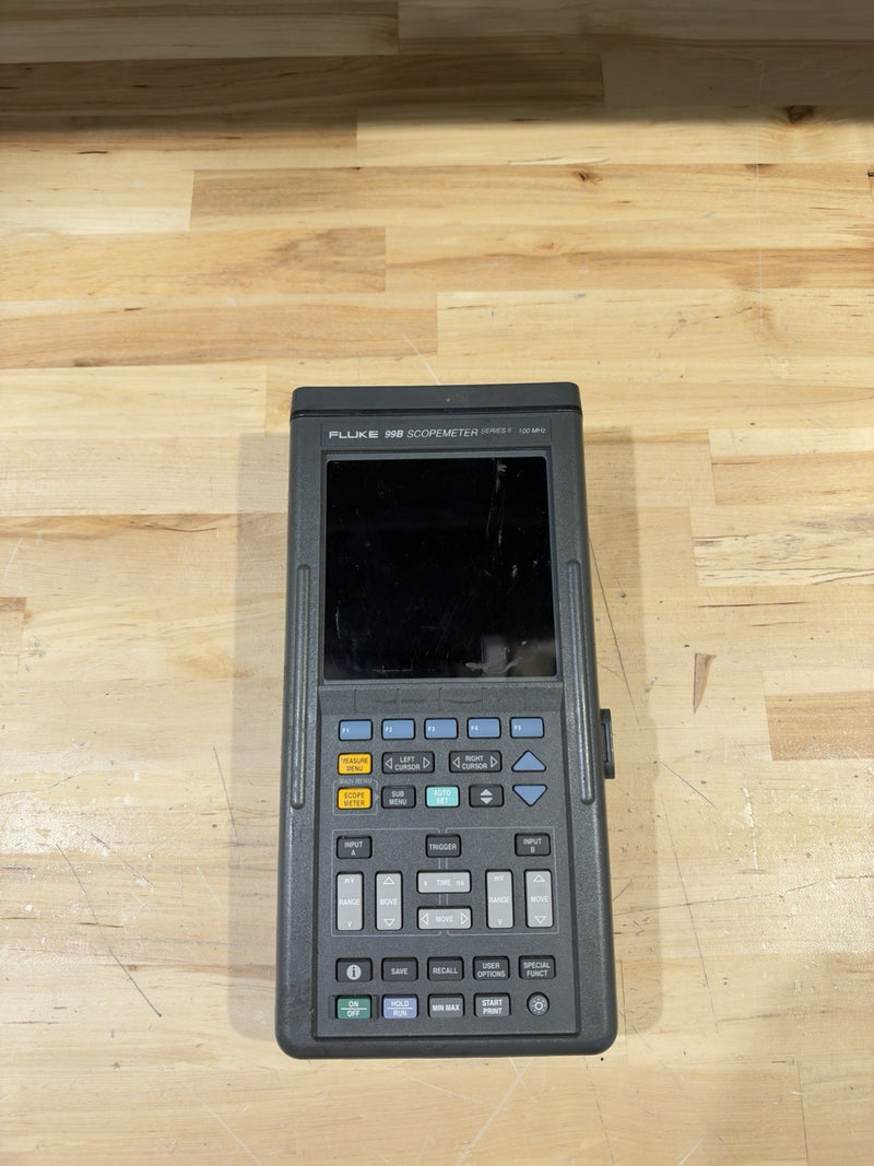 FLUKE 99B INDUSTRIAL SCOPEMETER SERIES II 100 MHZ (FOR PARTS) PARTS ONLY