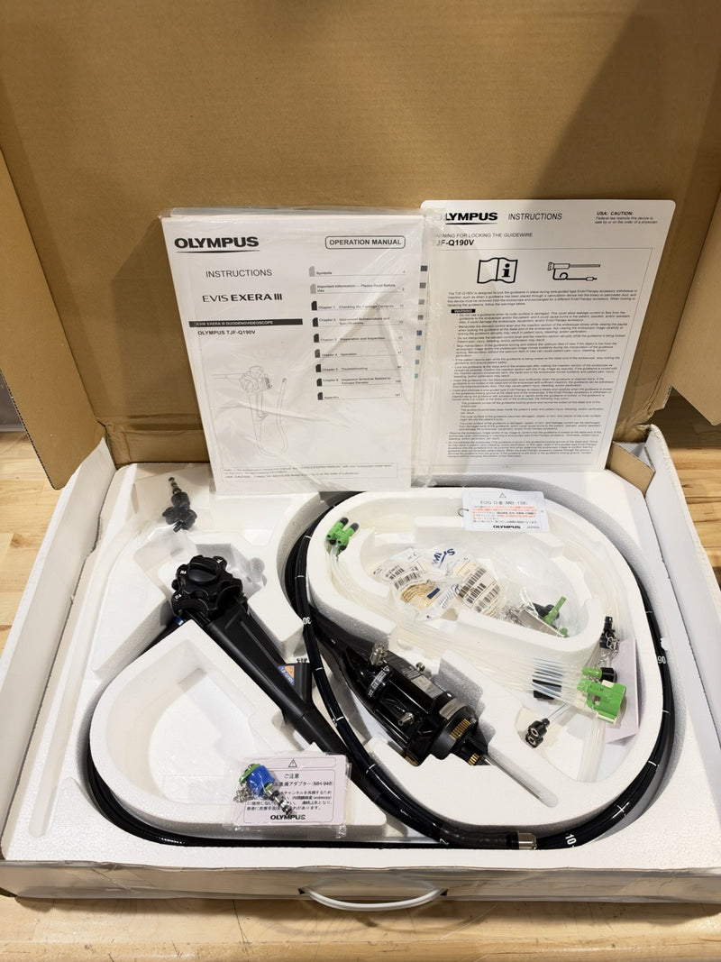 OLYMPUS TJF-Q190V EVIS EXTRA III (TESTED) SHIPS FAST - FREE SHIPPING