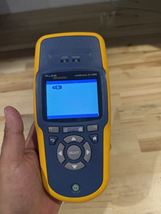 FLUKE LINKRUNNER AT 2000 TESTER FOR PARTS