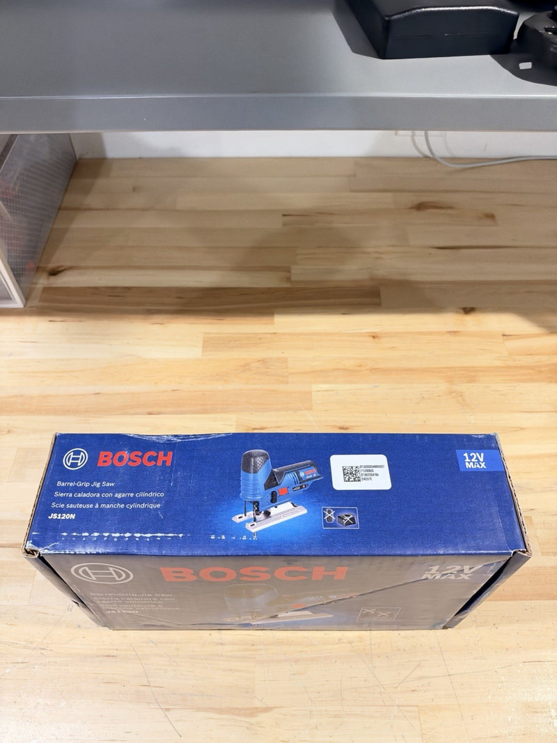 BOSCH JS120N 12V MAX BARREL GRIP JIG SAW VARIABLE SPEED (TOOL ONLY) NEW