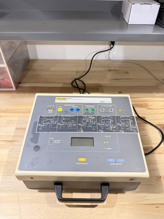 FLUKE BIOMEDICAL RF303 ELECTROSURGERY ANALYZER TESTED