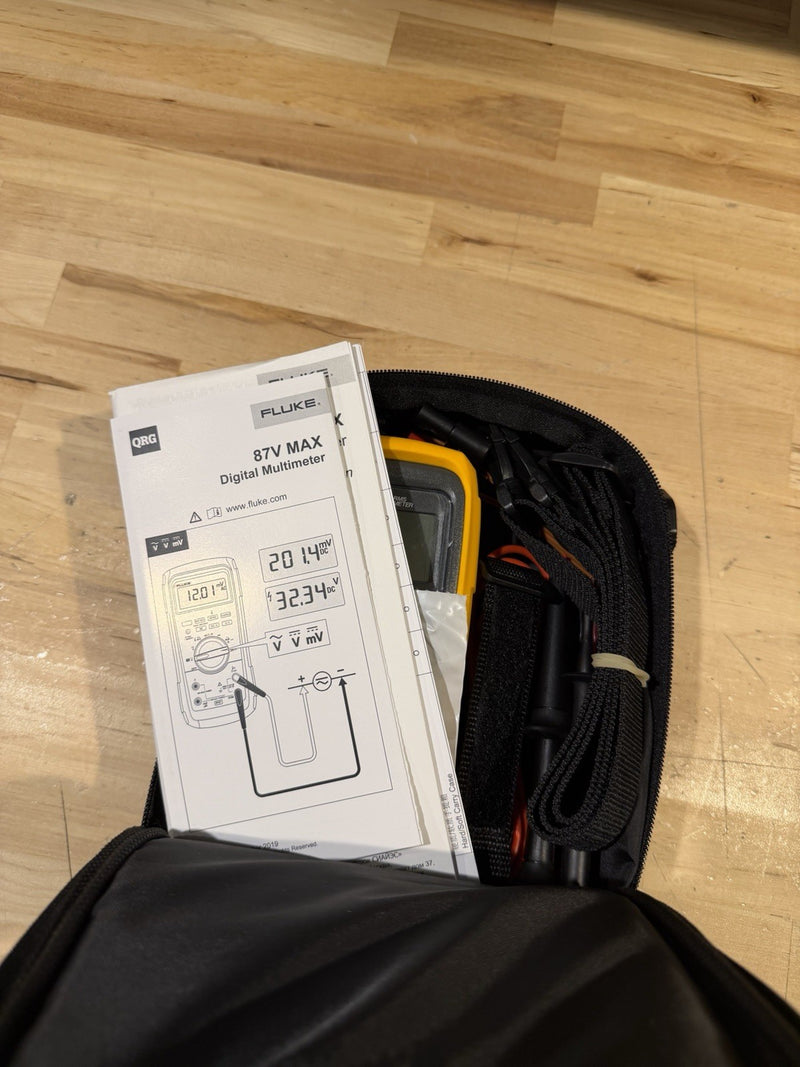 FLUKE 87V MAX TRUE RMS MULTIMETER KIT (FREE SHIPPING) NEW