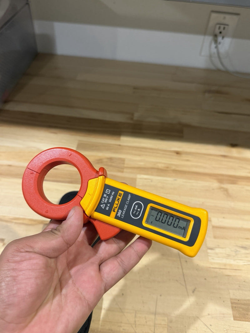 FLUKE 360 AC LEAKAGE CURRENT CLAMP METER (TESTED) FREE SHIPPING