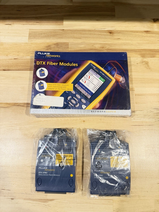 FLUKE NETWORKS DTX-SFM2 FIBER MODULE (NEW SEALED) FREE SHIPPING