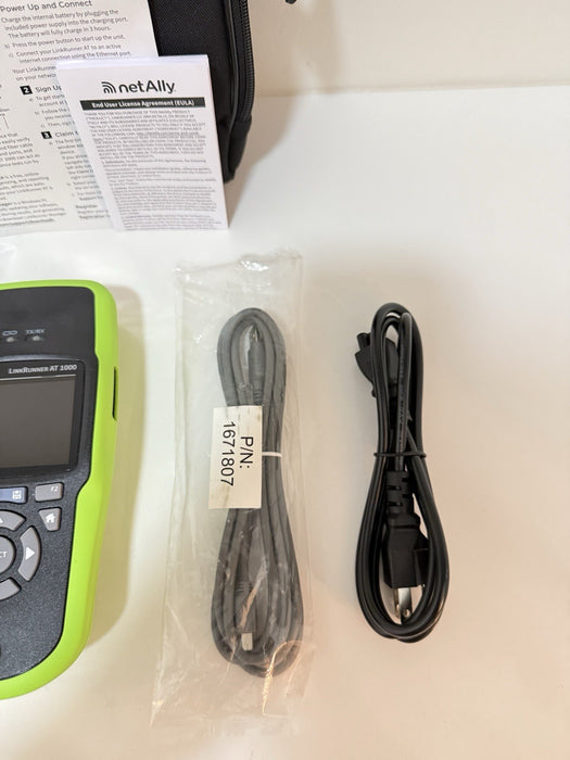 NETALLY LINKRUNNER AT 1000 TESTER WITH ACCESSORIES NEW SEALED