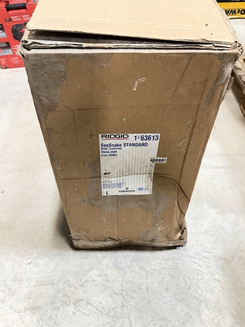 RIDGID 63613 SEESNAKE STANDARD WITH TRUSENSE 35MM HDR 61M 200FT