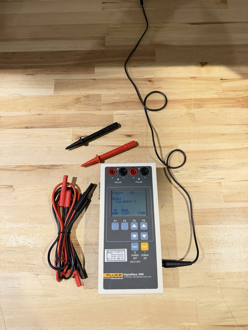 FLUKE BIOMEDICAL SIGMAPACE 1000 EXTERMAL ANALZYER (CALIBRATED 2026) SHIPS FREE