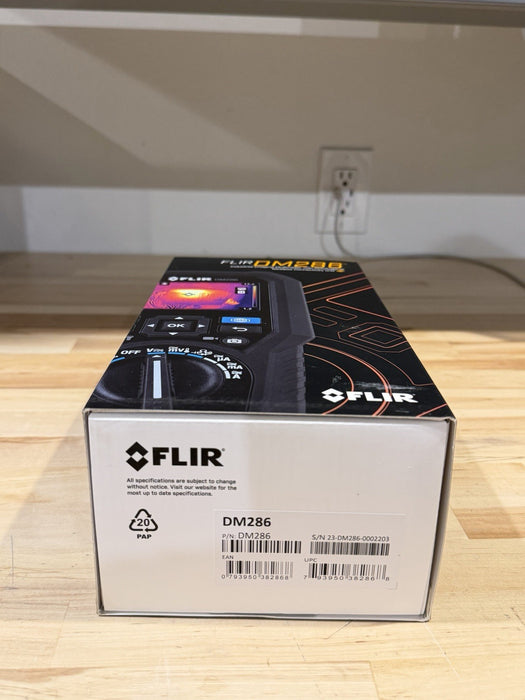 FLIR DM286 INDUSTRIAL IMAGING MULTIMETER W/ DATALOGGING (NEW FACTORY SEALED)