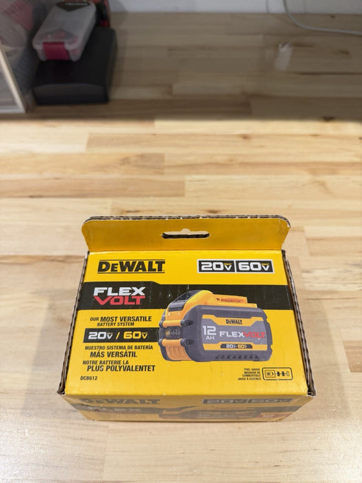 DEWALT FLEXVOLT DCB612 20V/60V MAX 12.0AH LITHIUM BATTERY MFD-2025 NEW SEALED