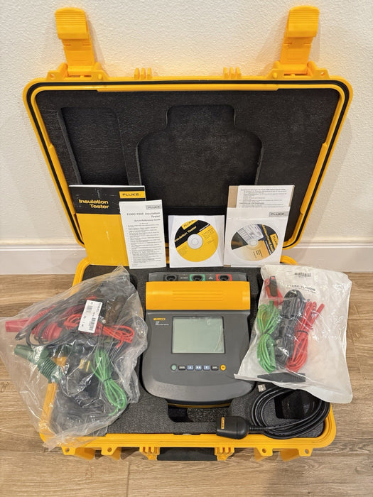 FLUKE 1555 10KV INSULATION TESTER (NEW SEALED) FREE SHIPPING - (TESTED) NEW