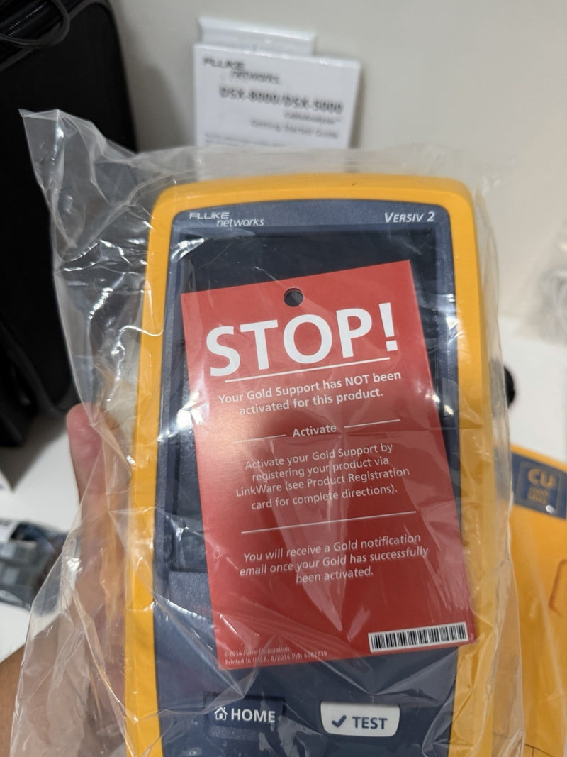 FLUKE NETWORKS DSX2-8000 ANALYZER/GLD 1 YEAR SUPPORT