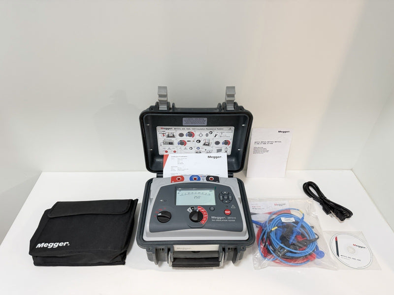 MEGGER MIT515 5KV INSULATION TESTER KIT W/ ACCESSORIES (NEW SEALED) SHIPS FREE