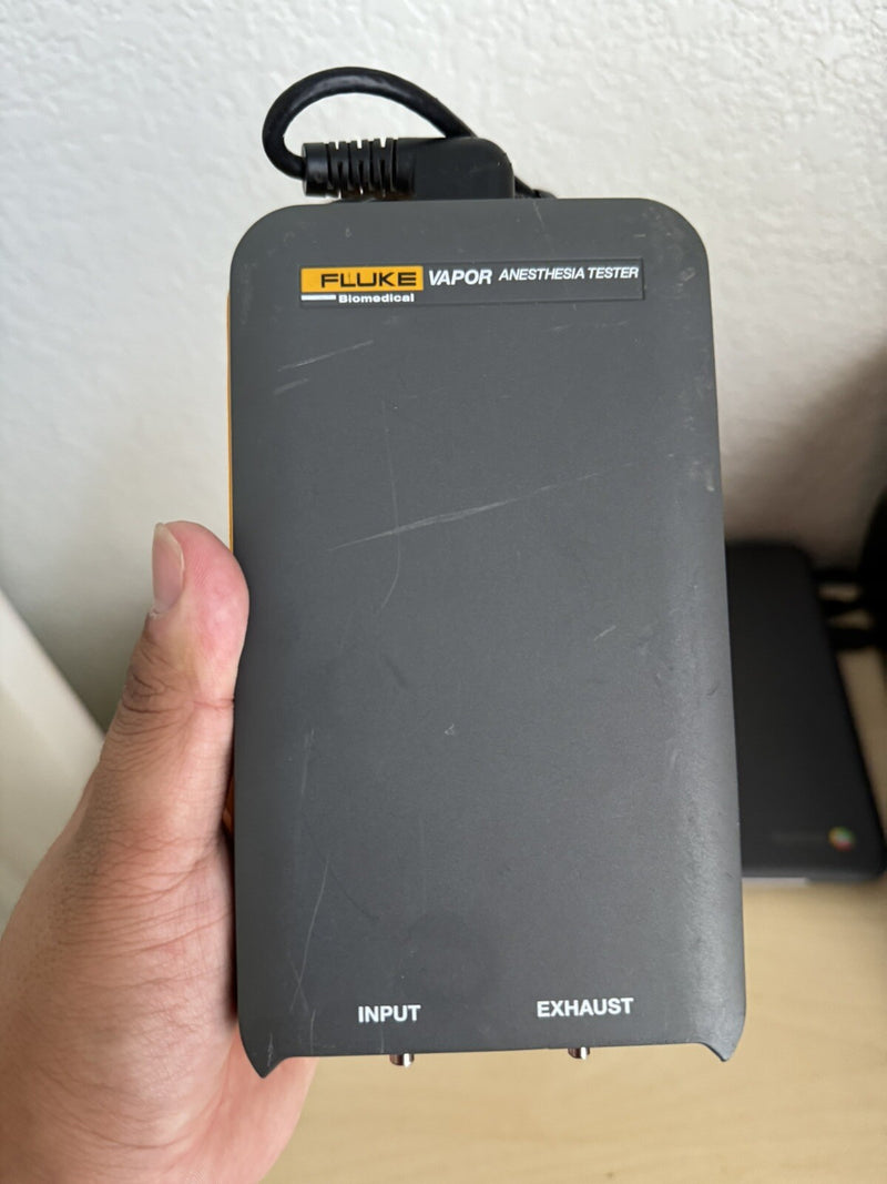 FLUKE BIOMEDICAL VAPOR ANESTHESIA TESTER WITHBAG TESTED