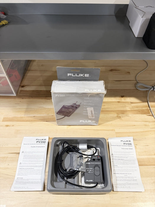 FLUKE PV350 PRESSURE VACUMM TRANSDUCER MODULE TESTED