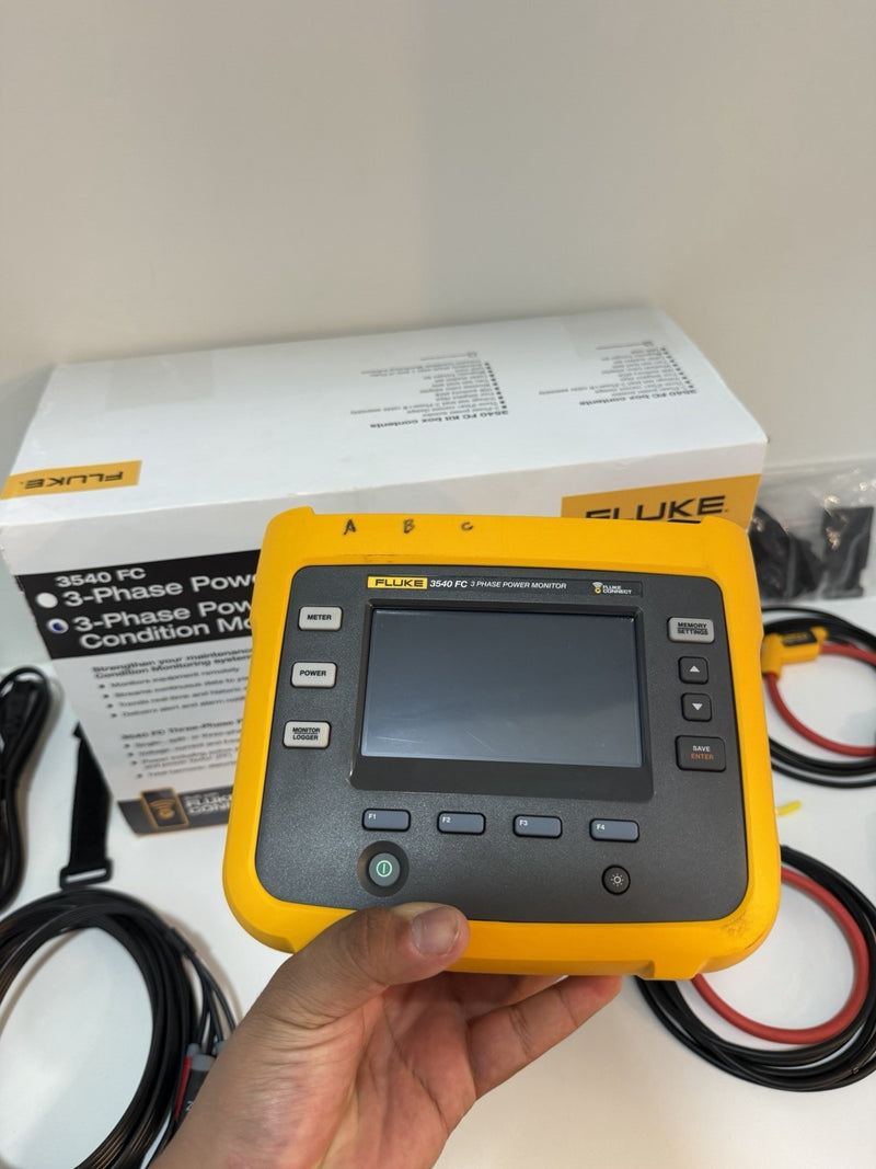 FLUKE 3540 FC 3-PHASE POWER MONITOR KIT FREE SHIPPING
