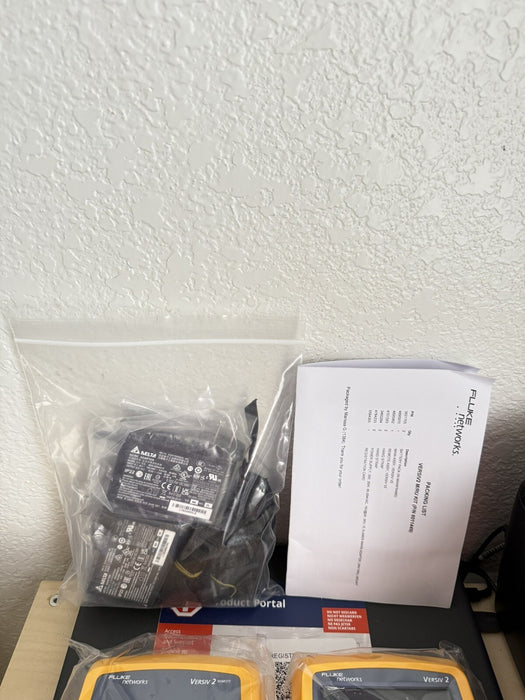 FLUKE NETWORKS VERSIV 2 MAINFRAME & REMOTE WITH WIFI MFD 2024