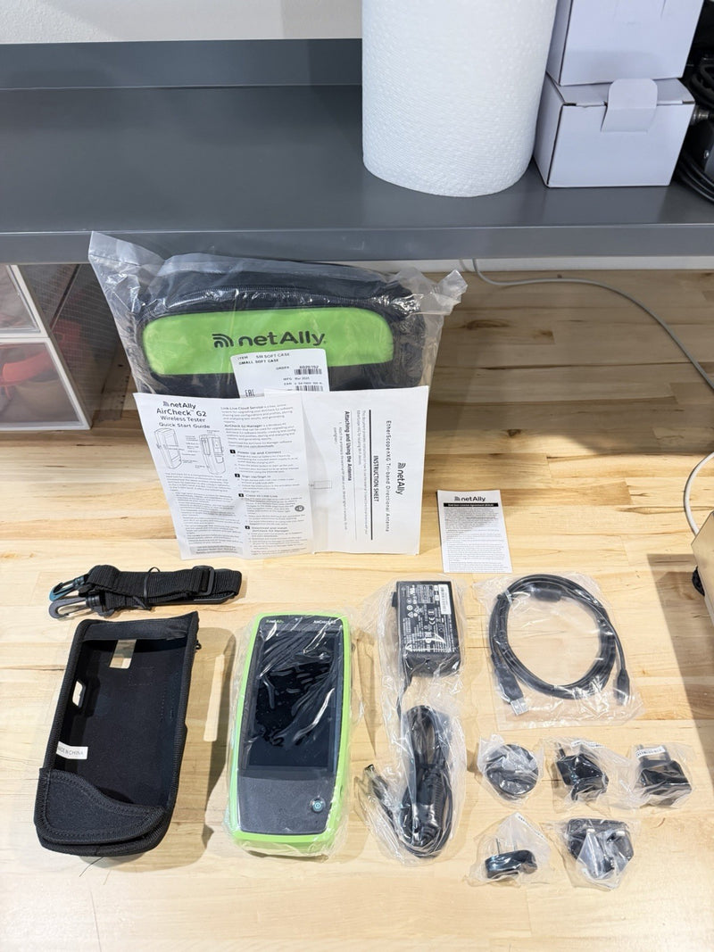 NETALLY AIRCHECK G2 & ACCESSORIES