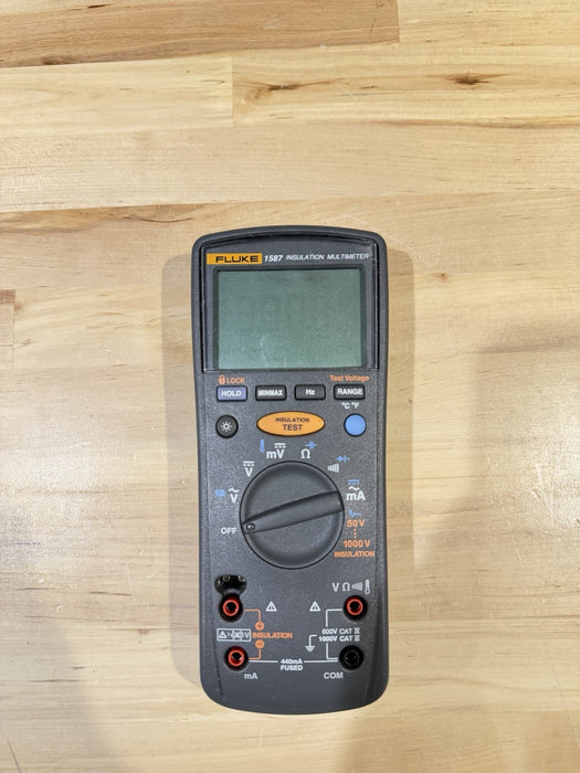 FLUKE 1587 INSULATION MULTIMETER FOR PARTS