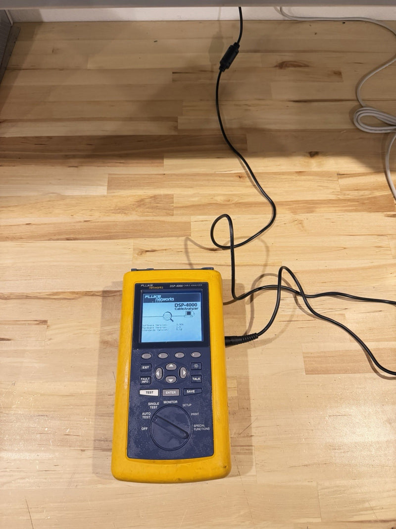 FLUKE NETWORKS DSP-4000 CABLE ANALYZER (MAINFRAME ONLY) SHIPS FAST
