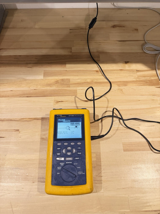 FLUKE NETWORKS DSP-4000 CABLE ANALYZER MAINFRAME ONLY