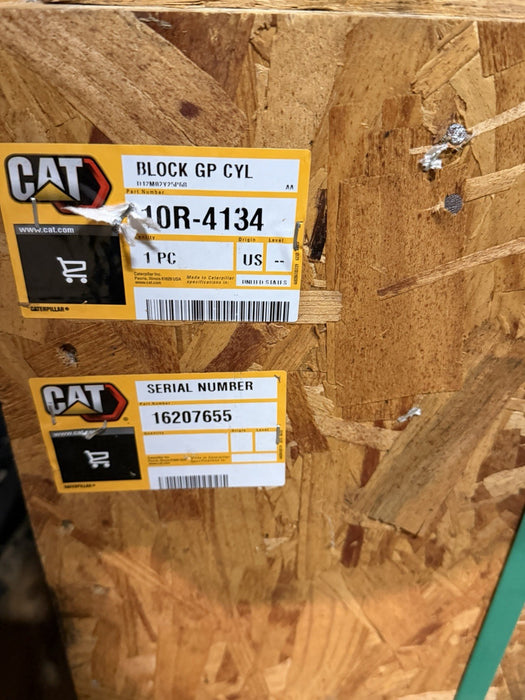 CAT 10R-4134 C7 SHORT BLOCK (NEW SEALED) - GENUINE OEM / SHIPS FREE