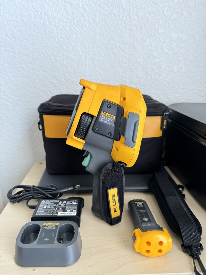 FLUKE TI401-PRO 60HZ 640 X 480 INFD THERMAL IMAGING CAMERA IR RARE