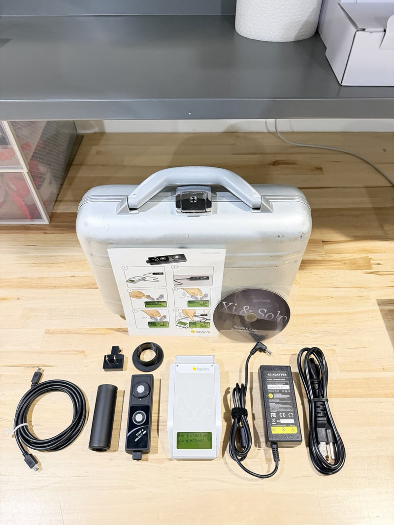 UNFORS RAYSAFE 8221011-A SOLO BASE UNIT WITH PROBE SENSOR & ACCESSORIES