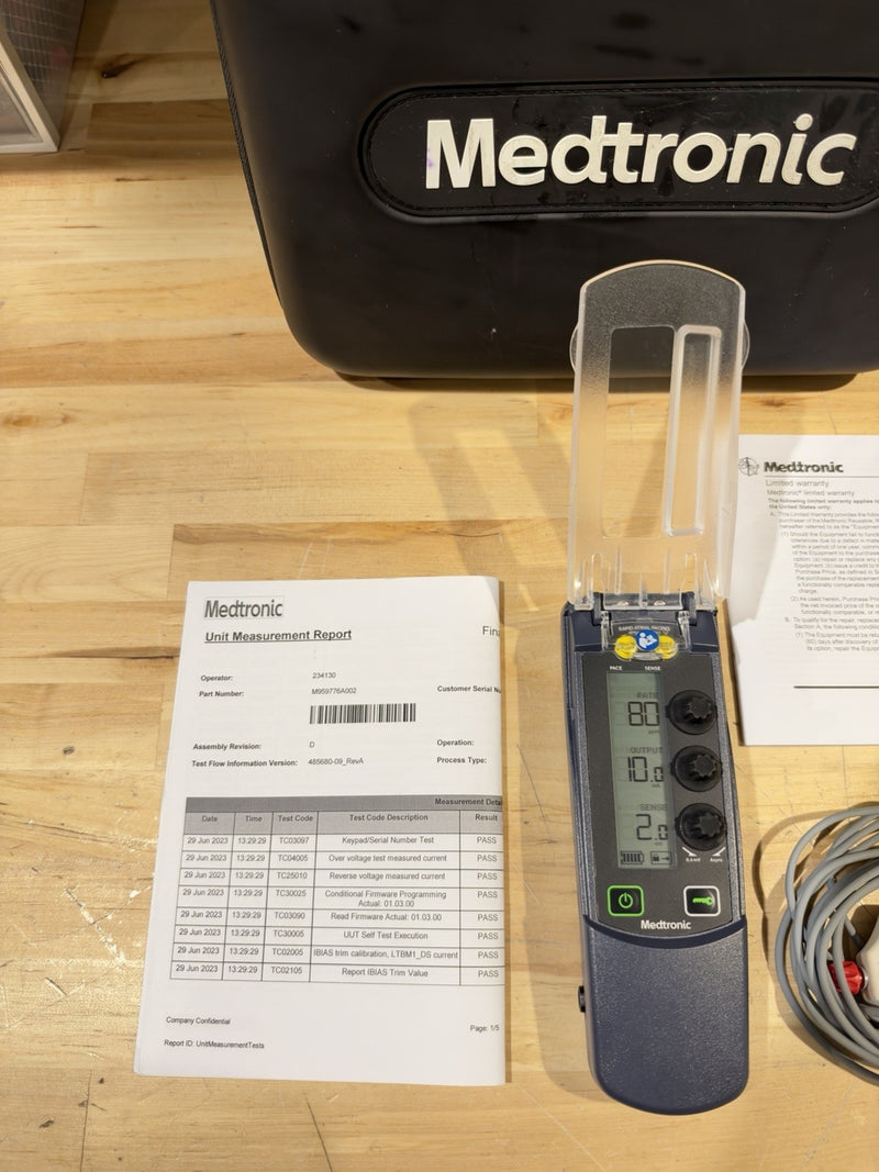 MEDTRONIC 53401 TEMPORARY EXTERNAL PACEMAKER W/ PROBE (TESTED) SHIPS FAST