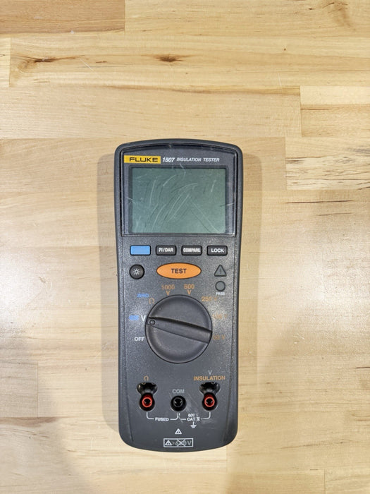 FLUKE 1507 INSULATION MULTIMETER (PARTS ONLY) FOR PARTS - SHIPS FAST