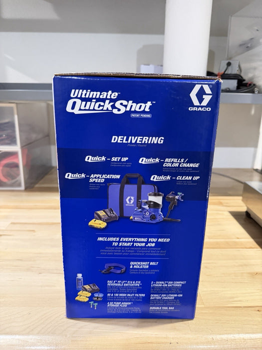 GRACO 826308 ULTIMATE QUICK-SHOT AIRLESS PAINT SPRAYER (NEW FACTORY SEALED) NEW