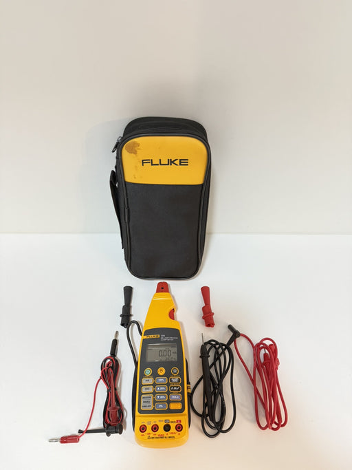 FLUKE 773 MILLIAMP PROCESS CLAMP METER W / LEADS & CLIPS (TESTED) SHIPS FAST
