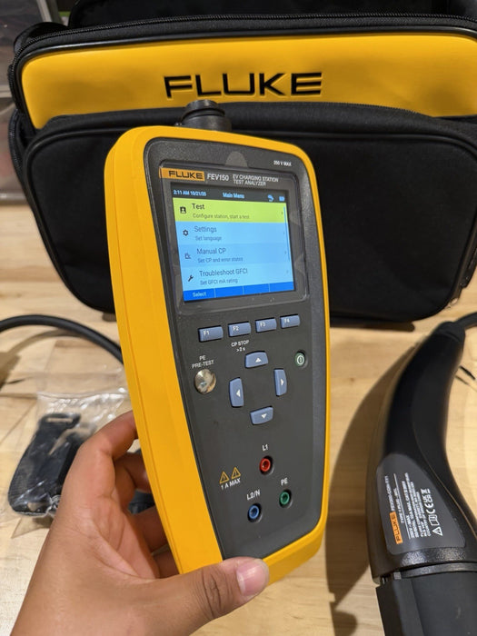 FLUKE FEV150/TY1/TSL EV CHARGING STATION ANALYZER KIT (NEW FACTORY SEALED) NEW